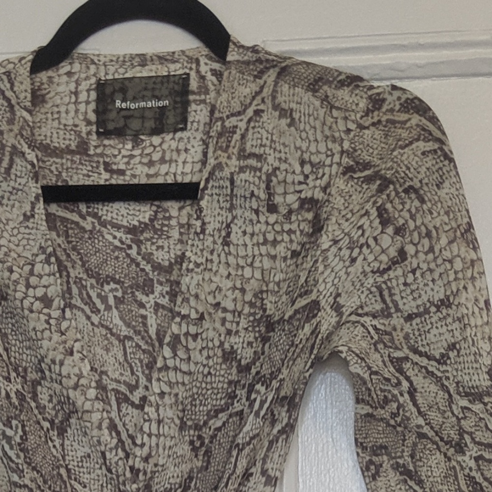 NWT Reformation Jaz dress, size S - Sold out - Picture 4 of 5